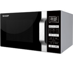 SHARP  R760SLM Microwave with Grill - Silver & Black